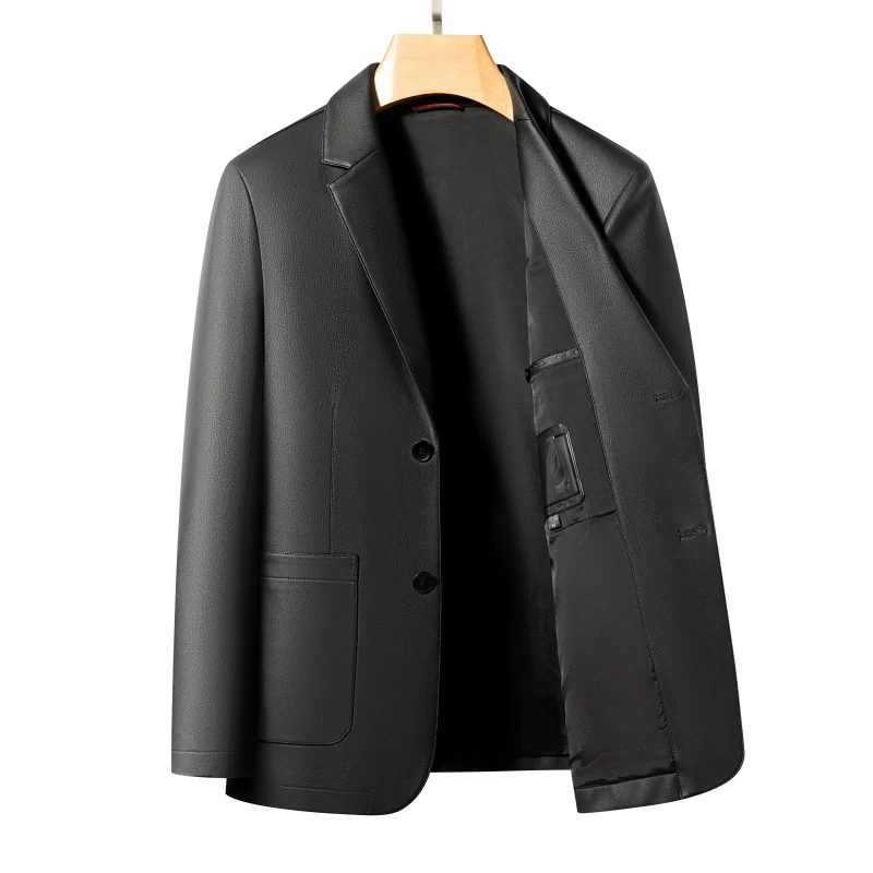 Chaqueta de piel elegante - Imagen 6
