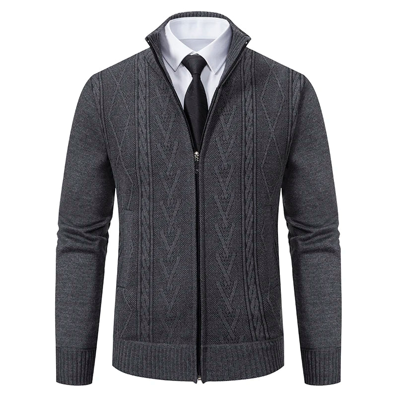 Elegante cárdigan de negocios para hombre - Imagen 3