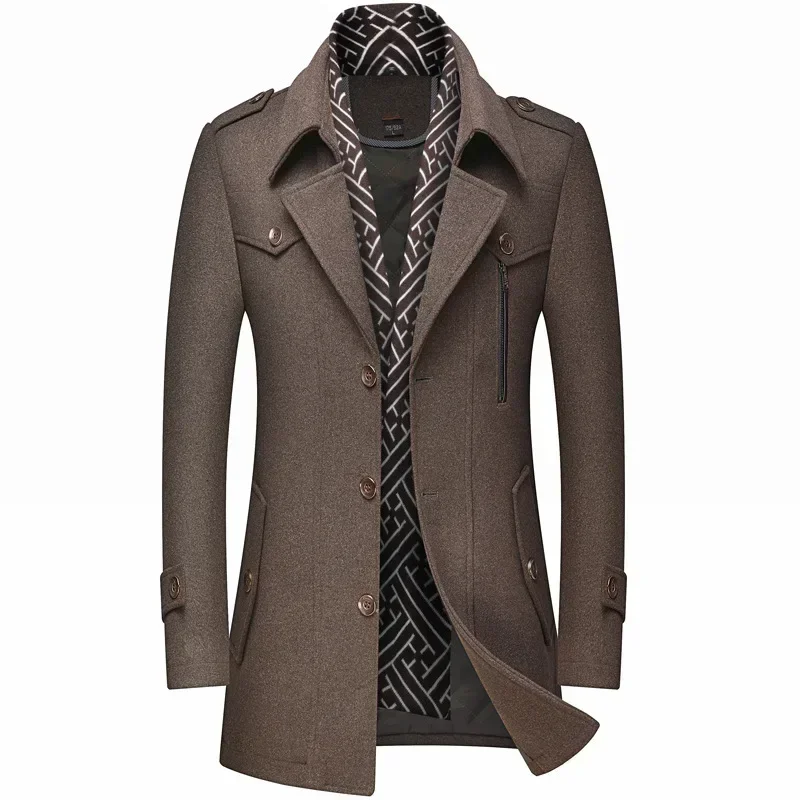 Abrigo elegante de lana - Imagen 5