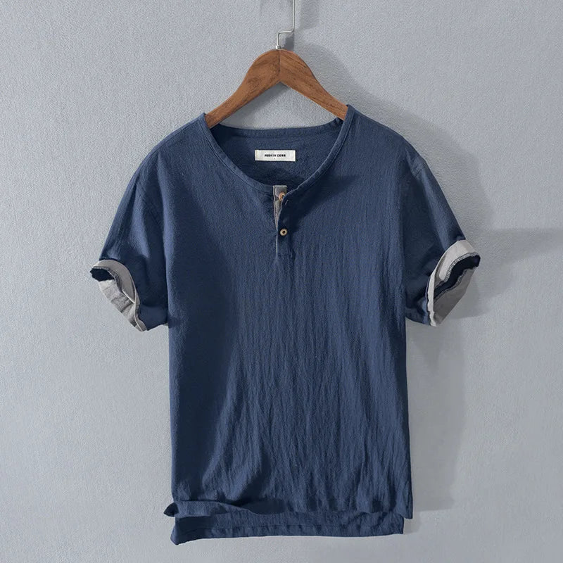 Camisa elegante de verano de algodón - Imagen 5