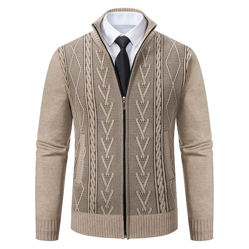 Elegante cárdigan de negocios para hombre - Imagen 5