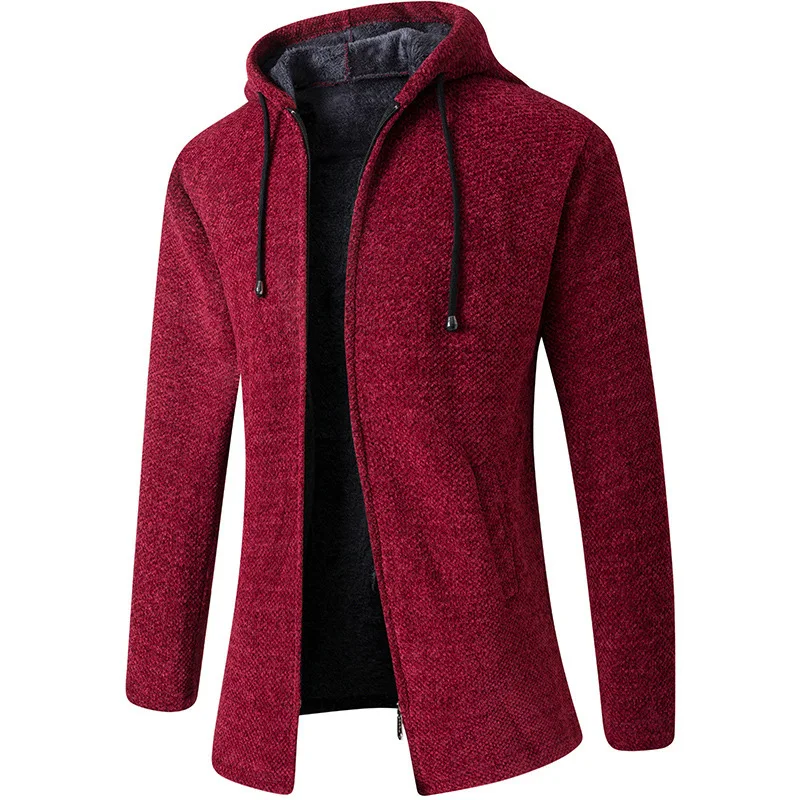 Chaqueta elegante con capucha para hombre - Imagen 5