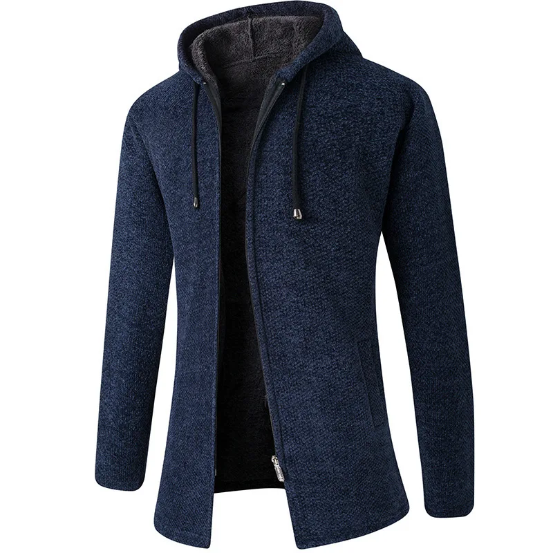 Chaqueta elegante con capucha para hombre - Imagen 3