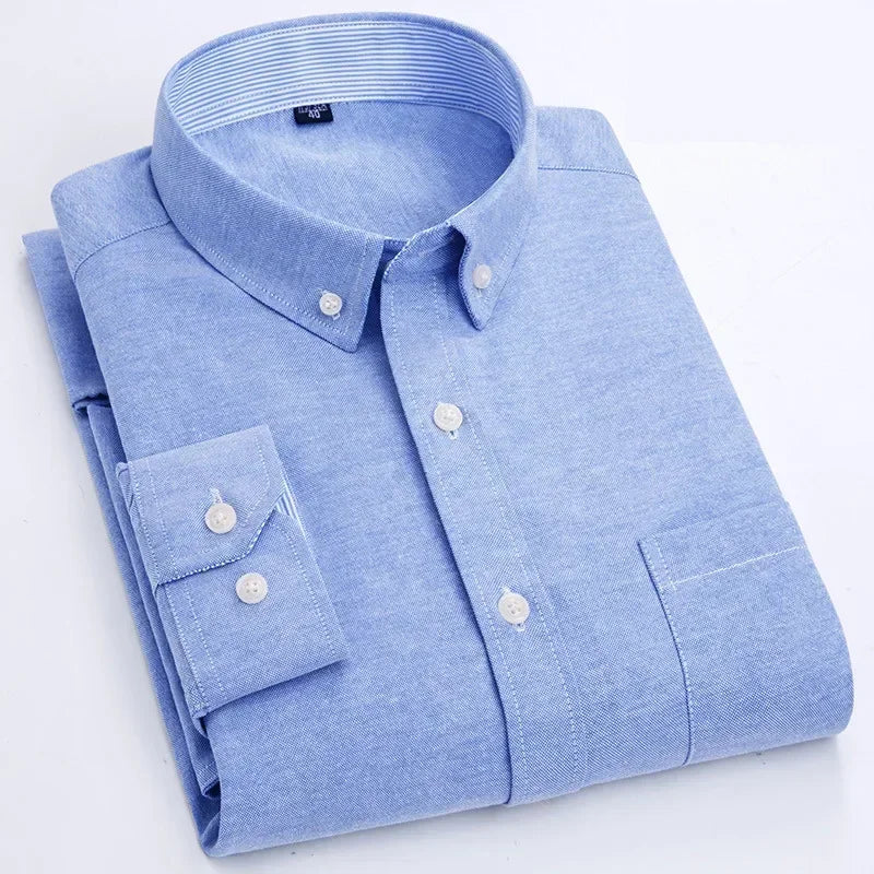 Camisa de algodón de manga larga - Imagen 4