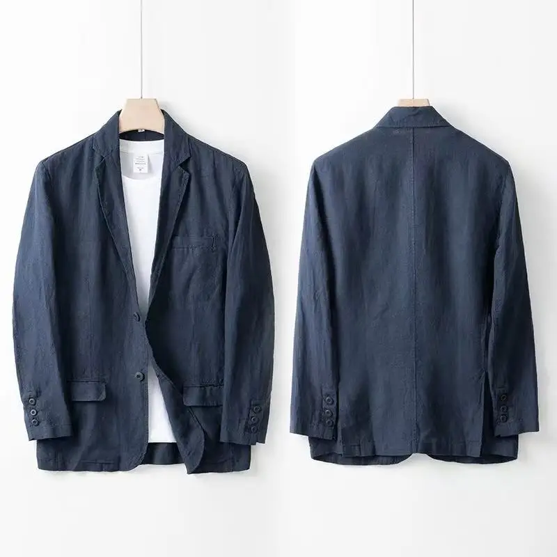Elegante chaqueta de lino - Imagen 3