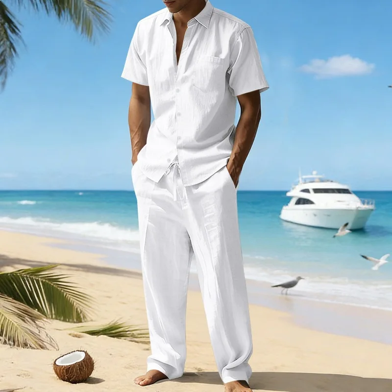 Conjunto informal de lino - Imagen 6