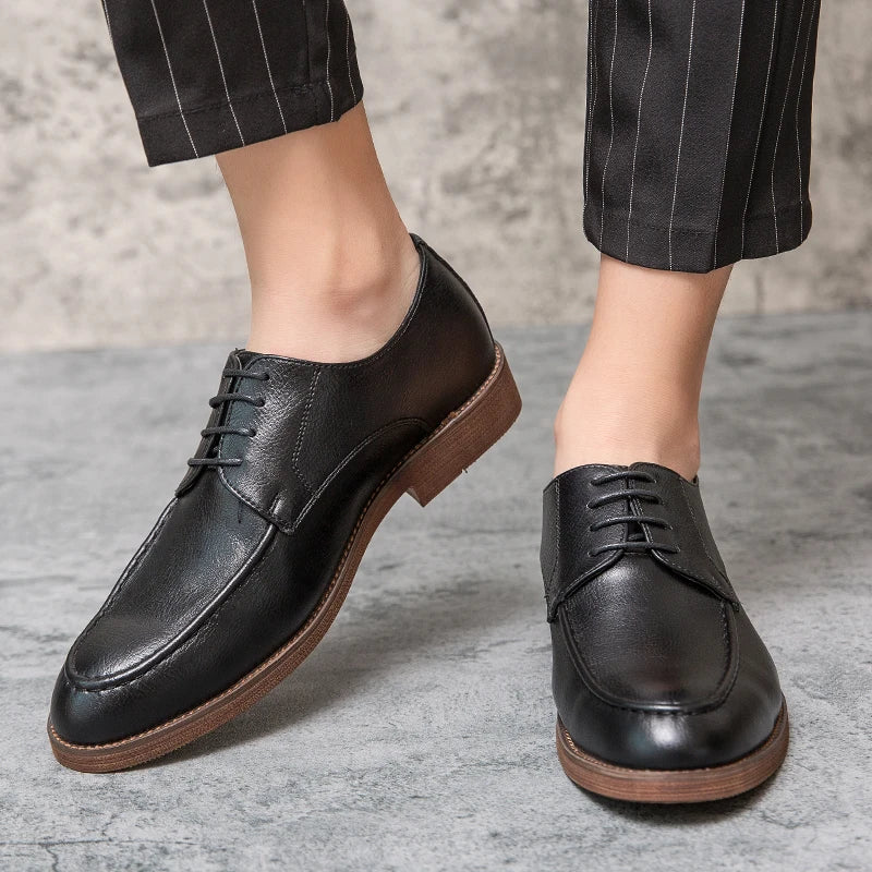 Zapatos elegantes de piel - Imagen 5
