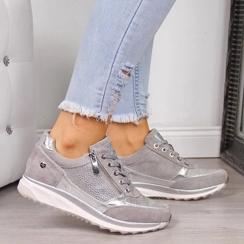 Baskets orthopédiques confort femme – Style moderne pour marche quotidienne - Imagen 2