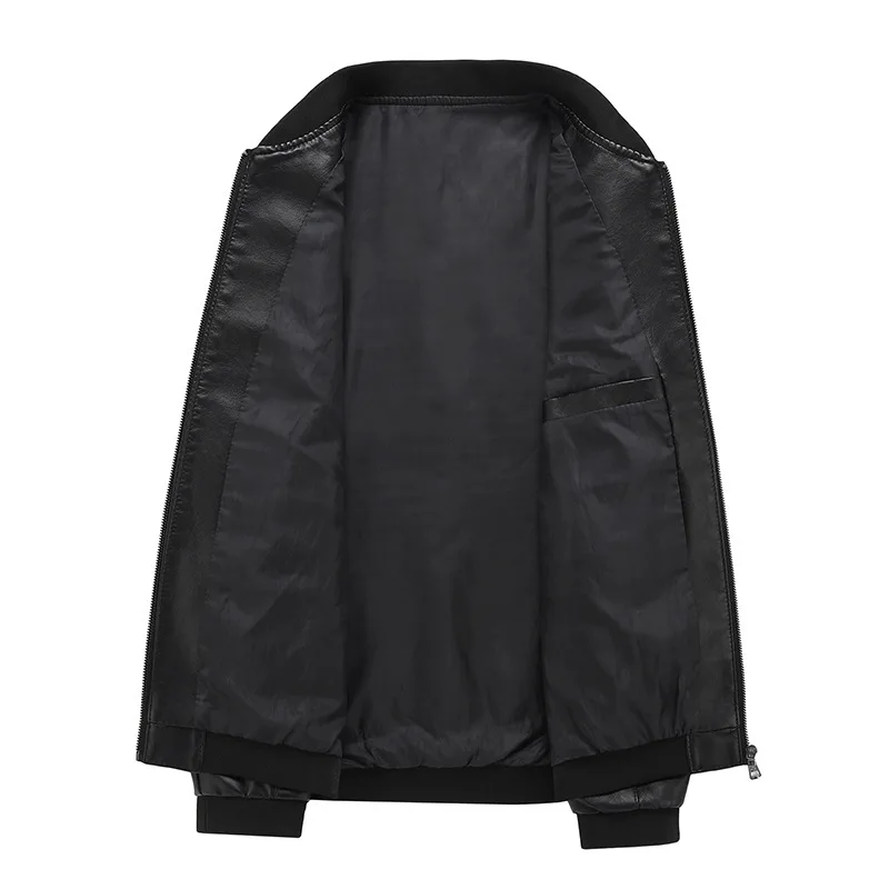 Chaqueta de cuero elegante - Imagen 7