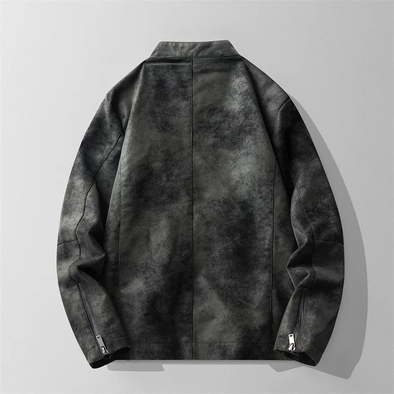 Chaqueta de cuero elegante - Imagen 6