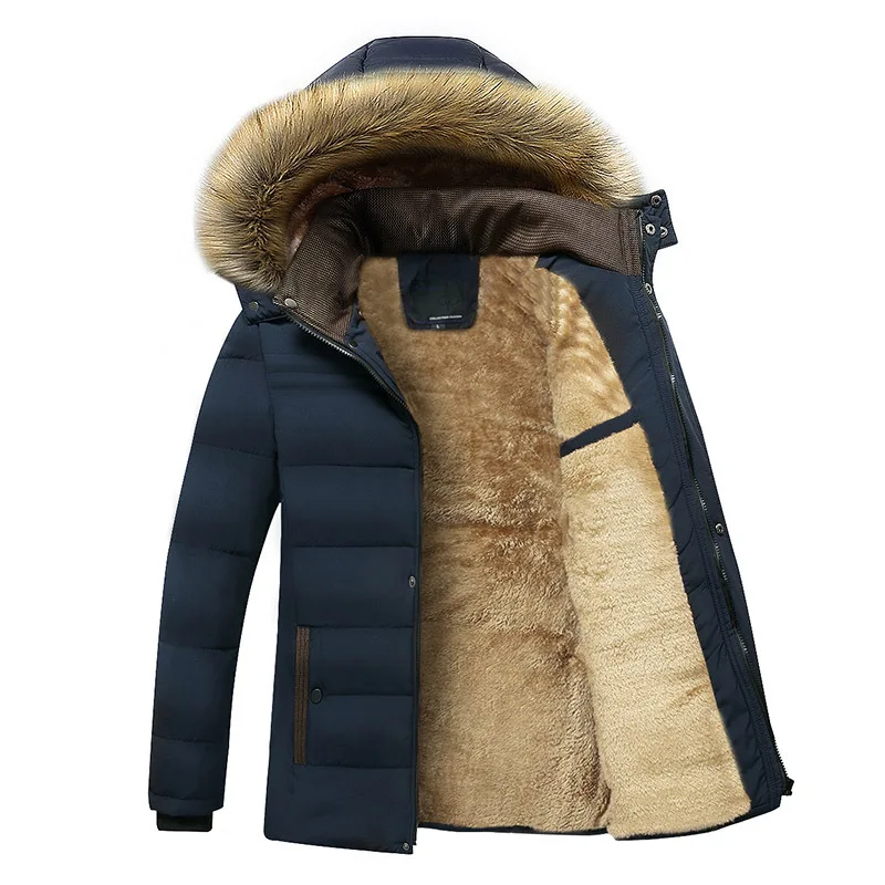 Elegante chaqueta de invierno de felpa de algodón - Imagen 3