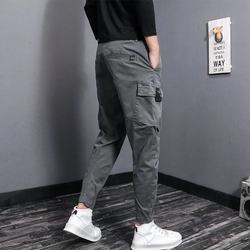 Pantalones cargo elegantes para hombre - Imagen 8