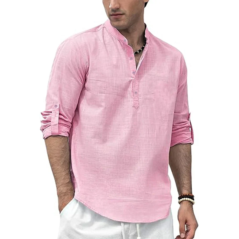Camisa Henley informal - Imagen 4