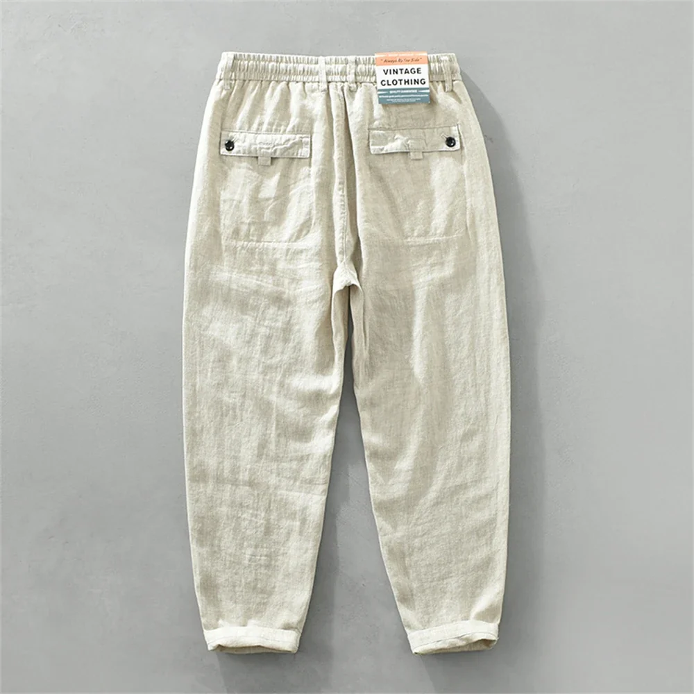 Pantalones de lino de alta calidad - Imagen 5