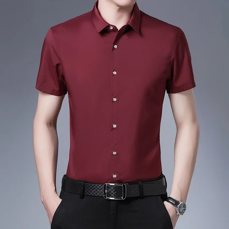 Camisa de manga corta de estilo «business casual» - Imagen 8
