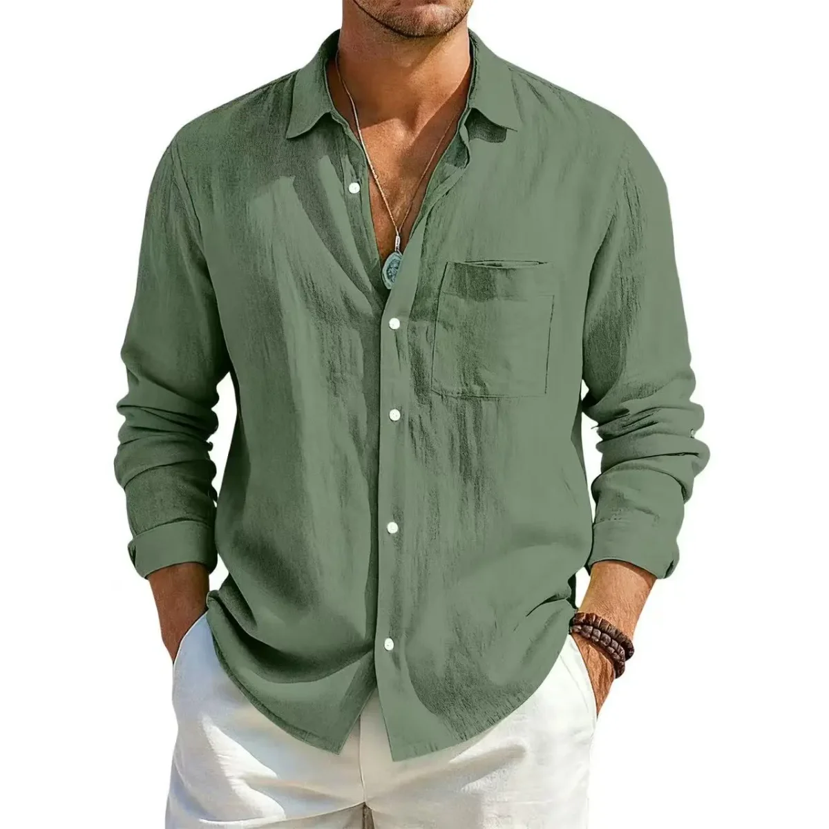 Camisa informal de hombre - Imagen 4