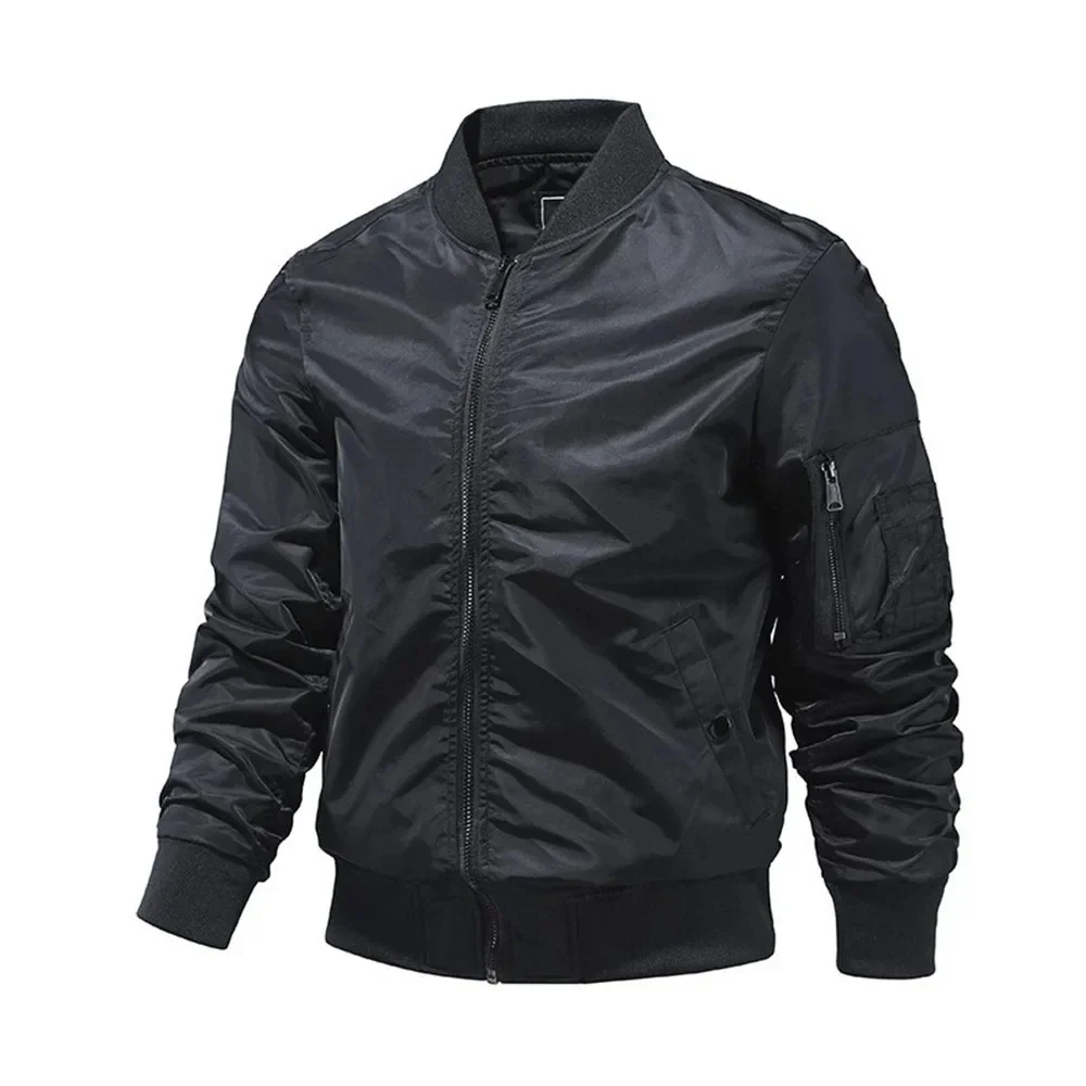 Chaqueta bomber informal para hombre - Imagen 7