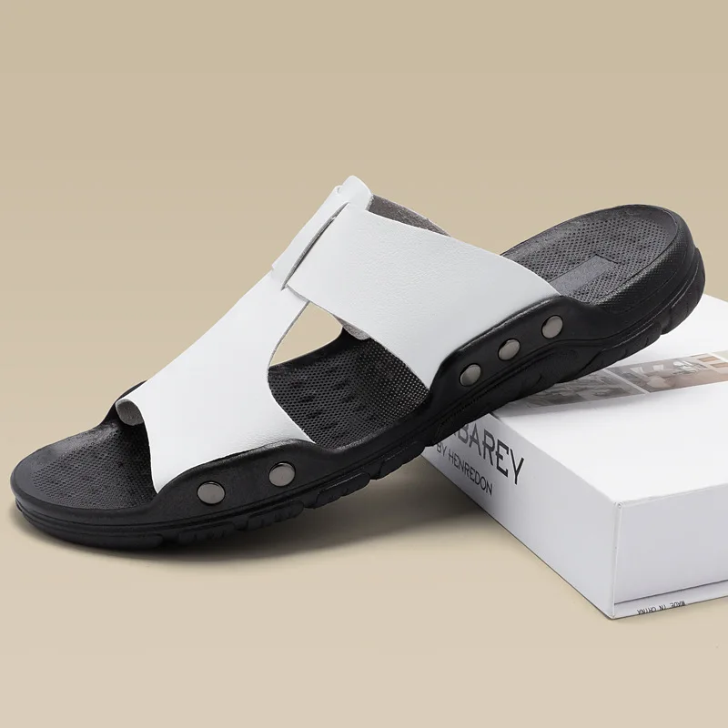 Sandalias informales de piel - Imagen 3