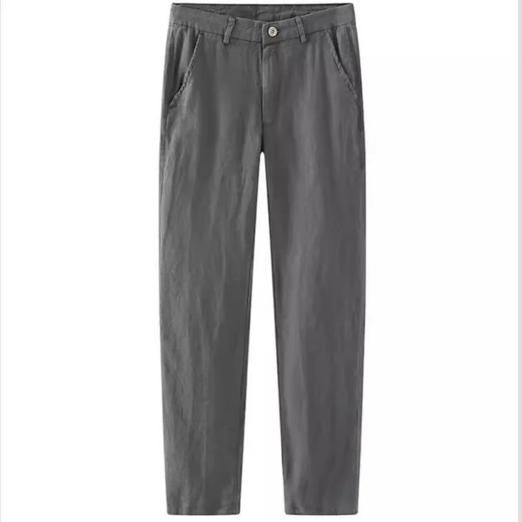 Pantalones informales de lino - Imagen 4
