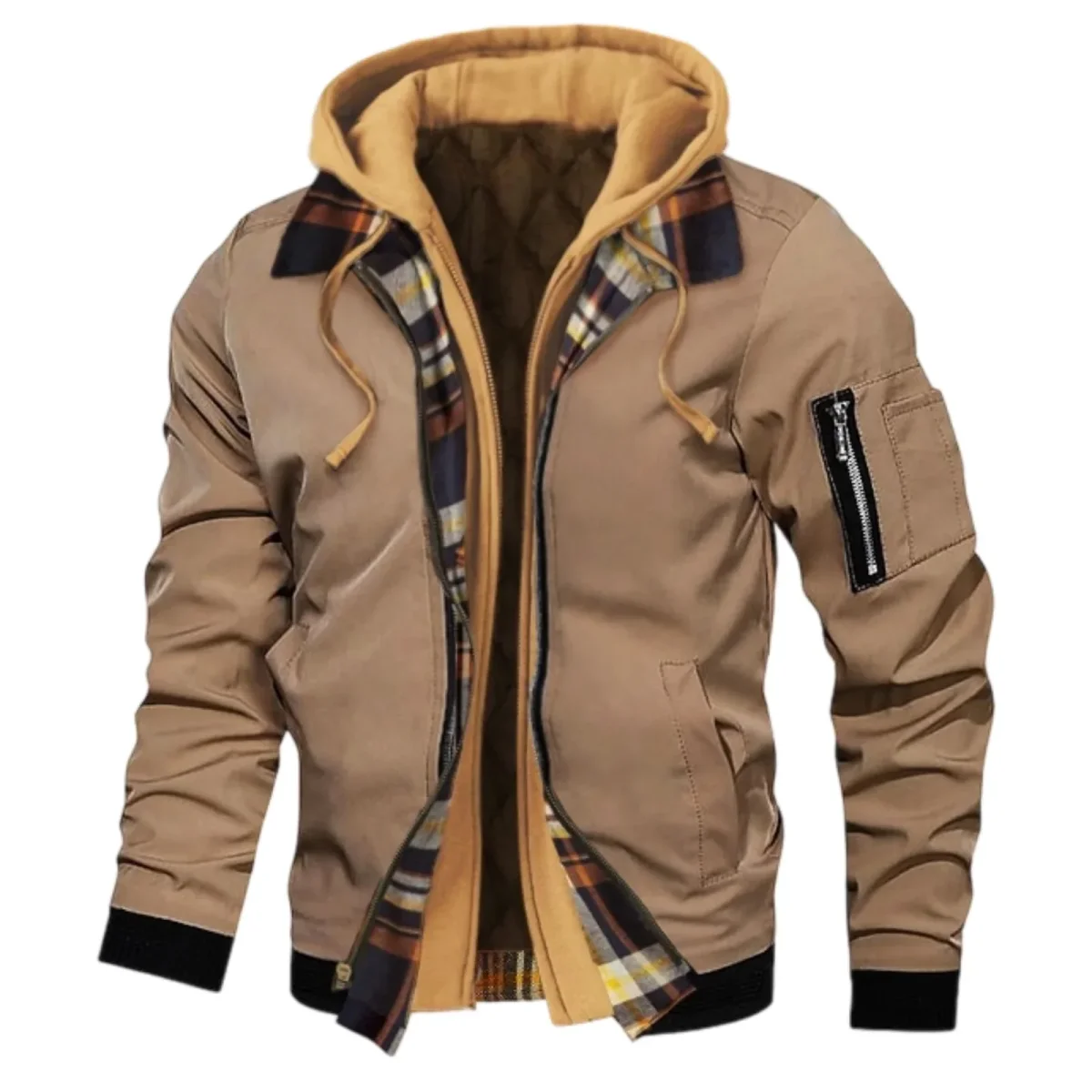 Chaqueta informal con capucha - Imagen 4