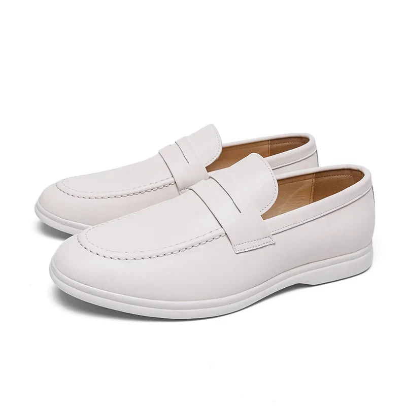 Mocasines de piel elegantes y formales para la oficina - Imagen 4