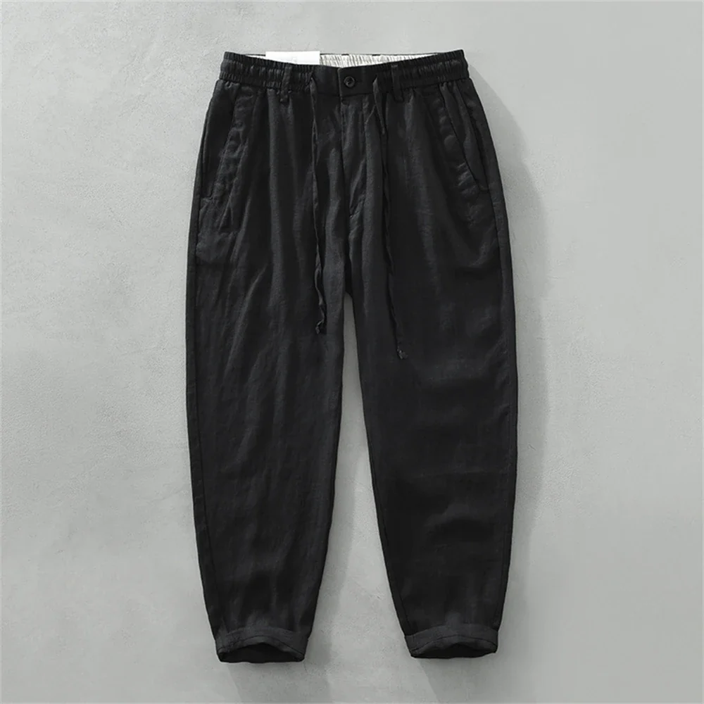 Pantalones de lino de alta calidad - Imagen 4