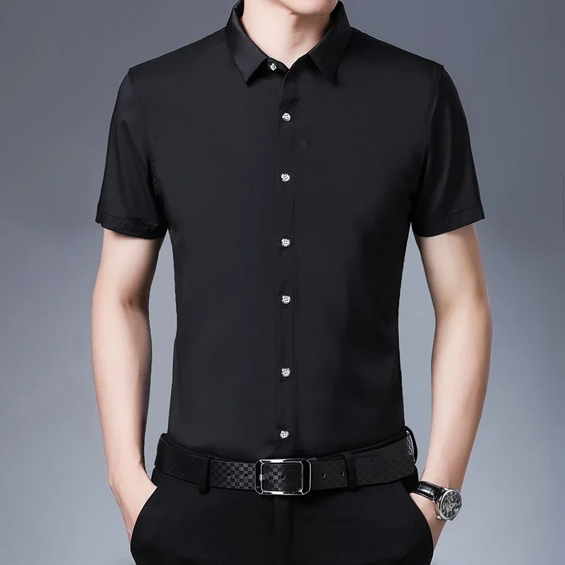 Camisa de manga corta de estilo «business casual» - Imagen 4