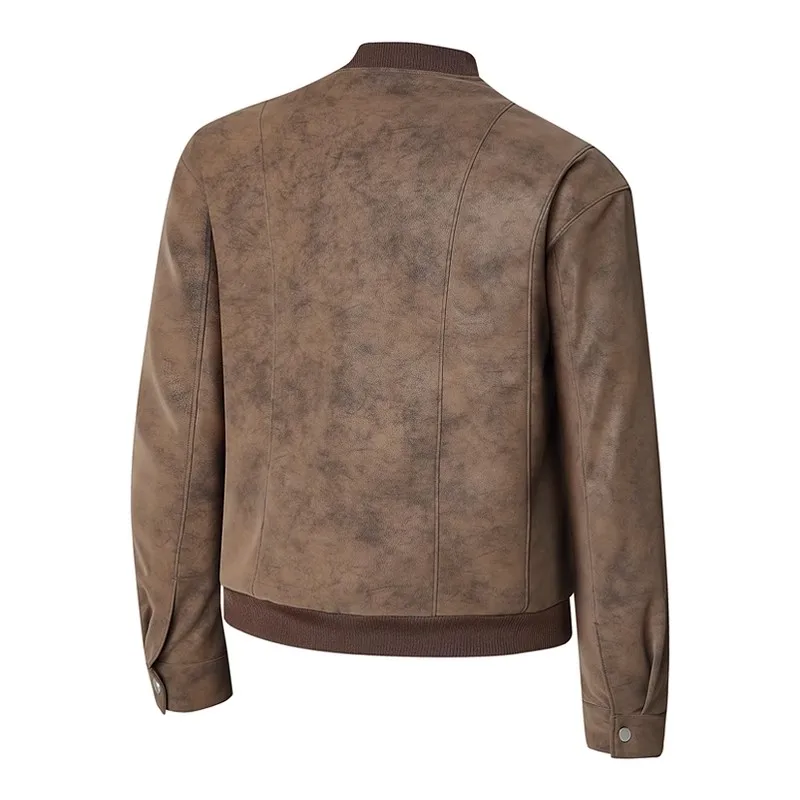 Chaqueta bomber de ante - Imagen 6