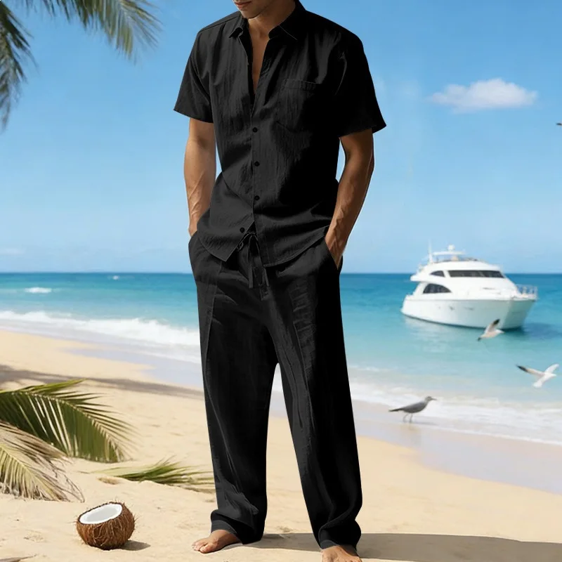 Conjunto informal de lino - Imagen 4