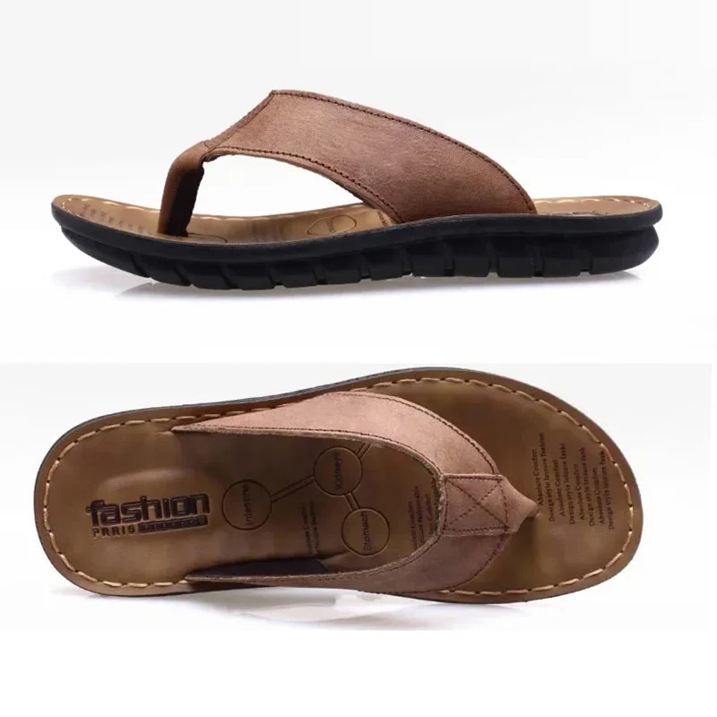 Sandalias de cuero para hombre - Imagen 6