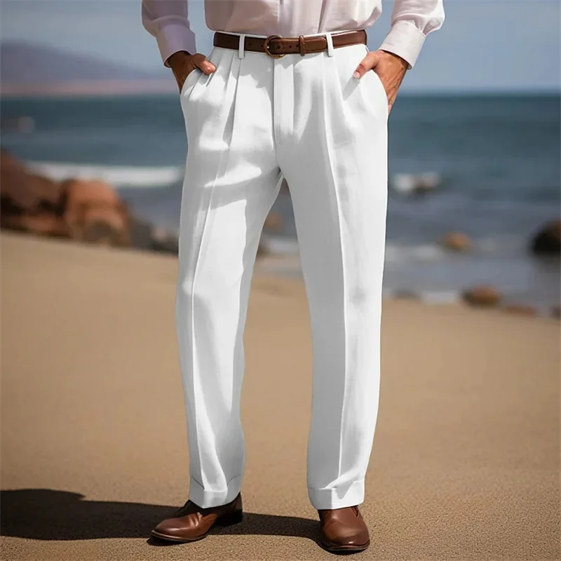 Pantalones elegantes para hombre - Imagen 7