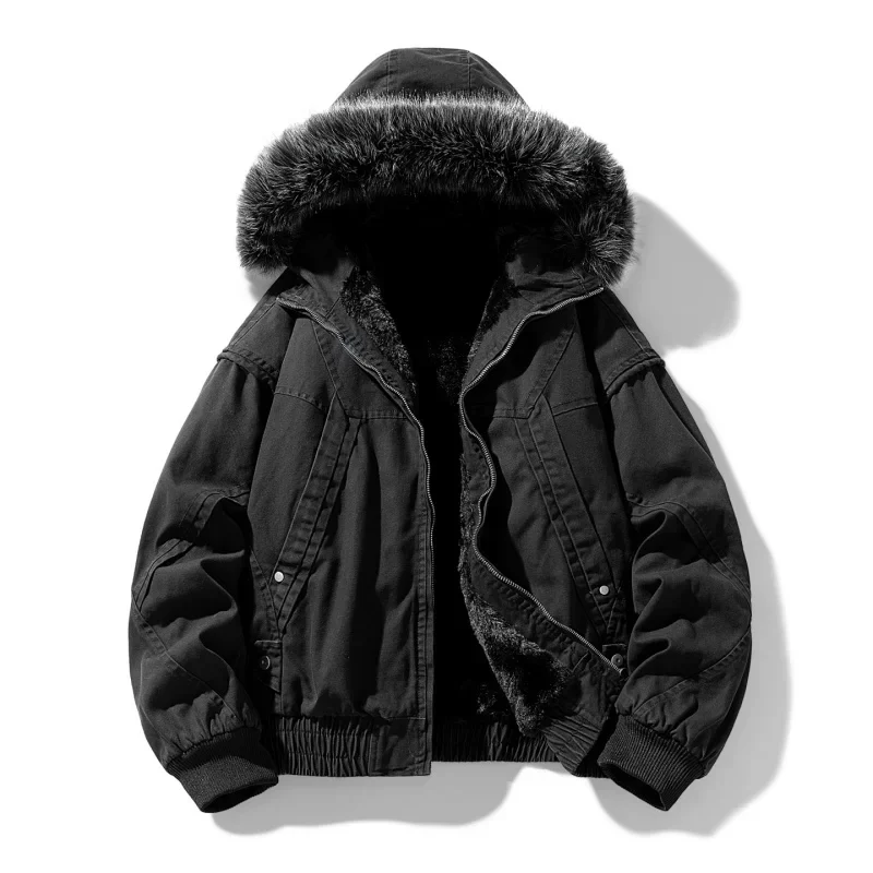 Elegante chaqueta cargo con forro polar - Imagen 3