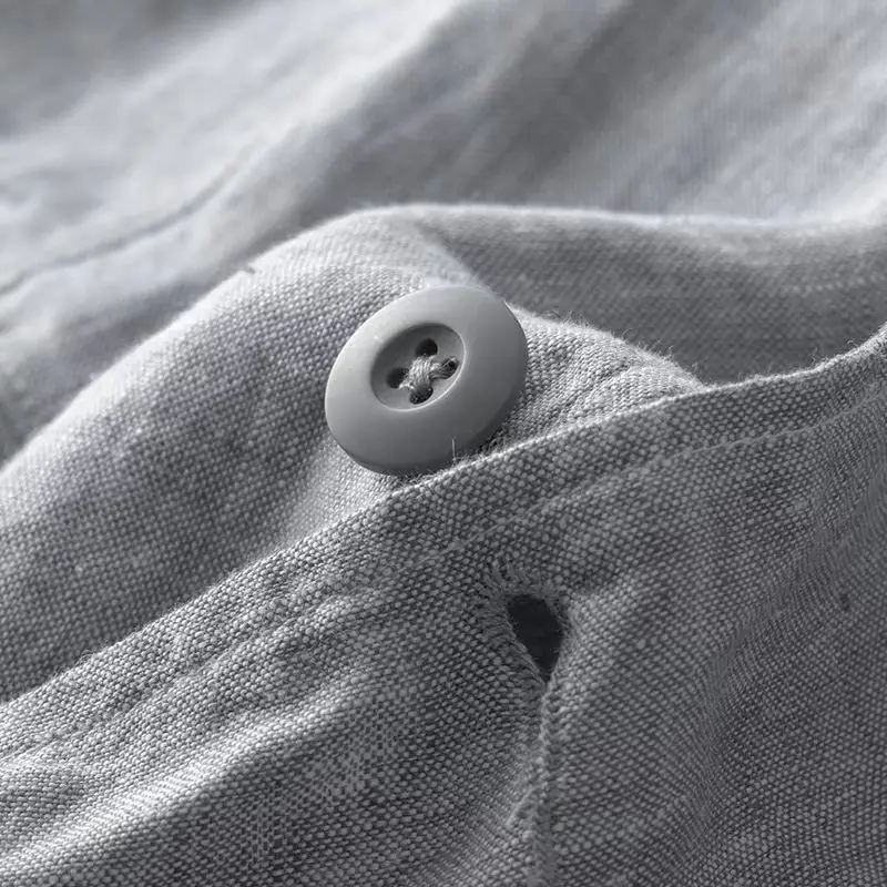Elegante chaqueta de lino - Imagen 9