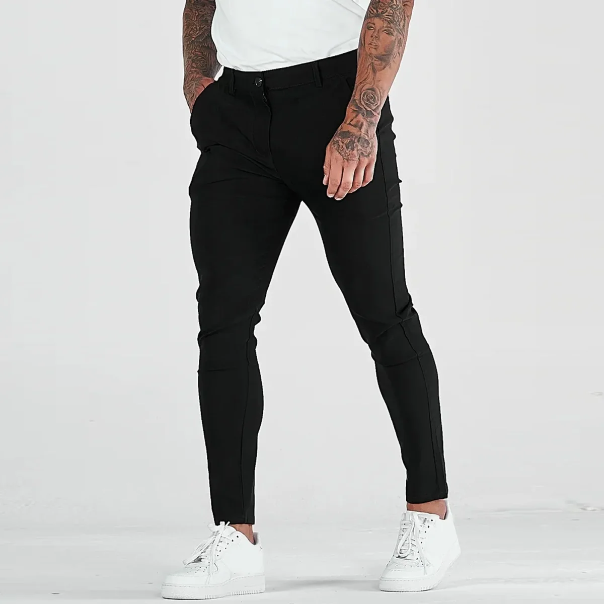 Pantalones elásticos de alta calidad - Imagen 3