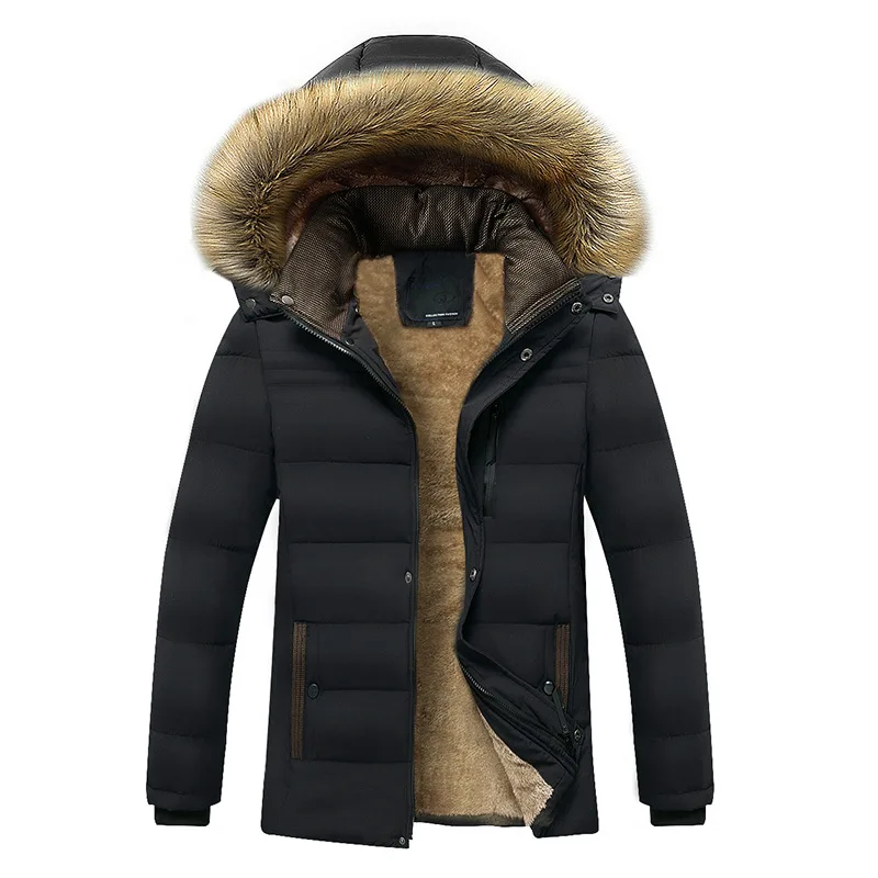 Elegante chaqueta de invierno de felpa de algodón - Imagen 4
