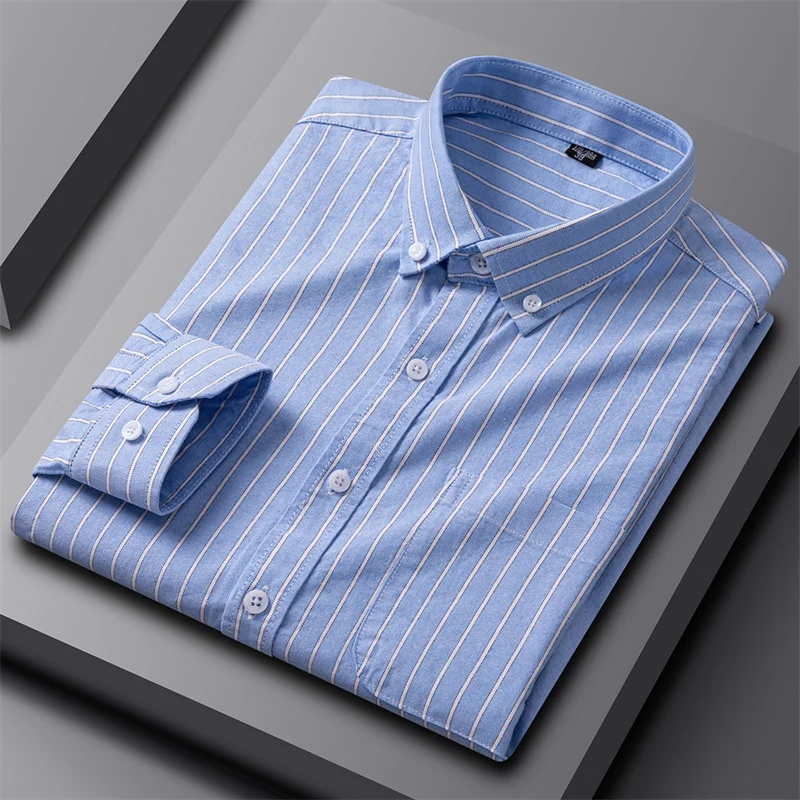 Givalli - Camisa Oxford elegante para hombre - Imagen 4