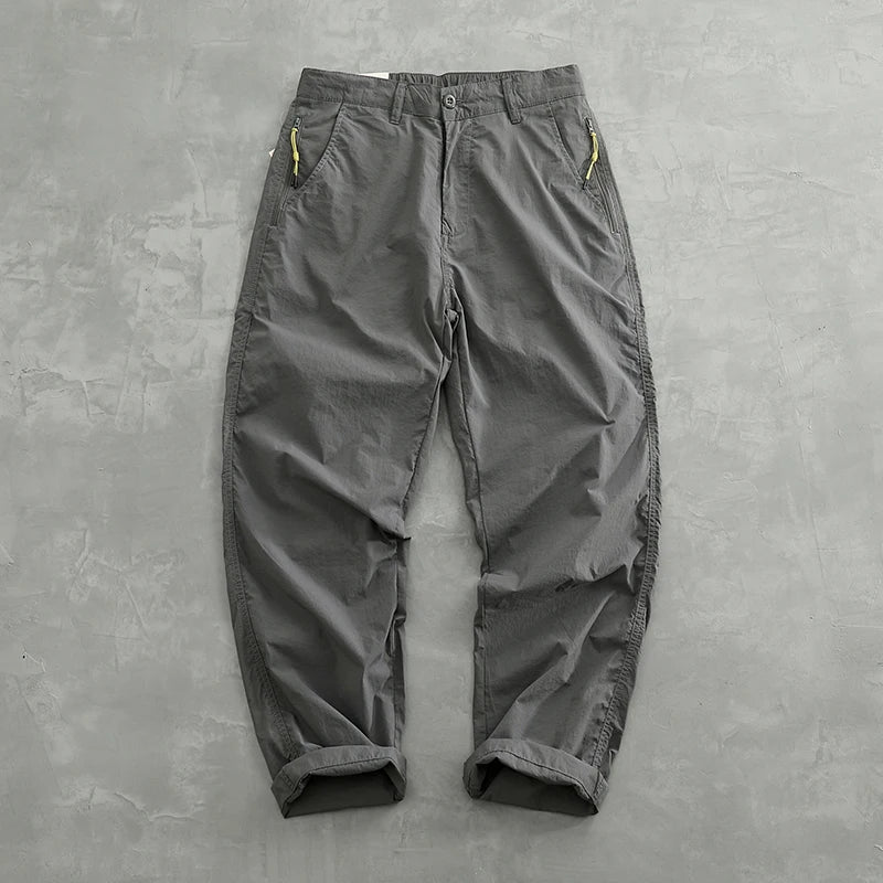 Pantalones cargo retro americanos elegantes - Imagen 3