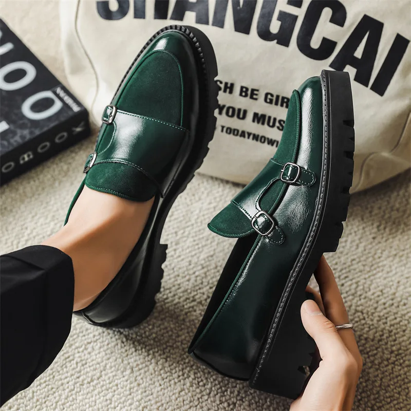 Mocasines elegantes de cuero auténtico - Imagen 8