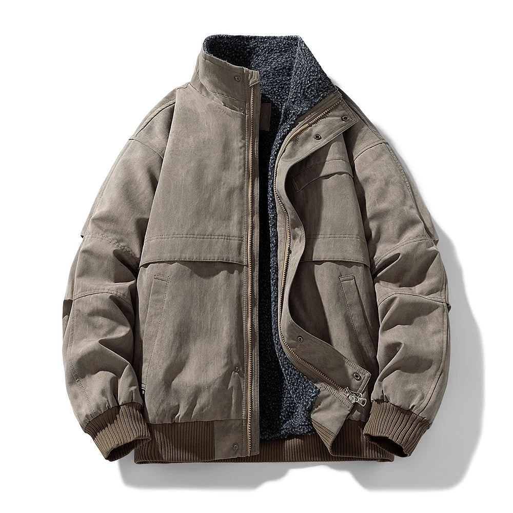 Elegante chaqueta acolchada con forro polar - Imagen 6