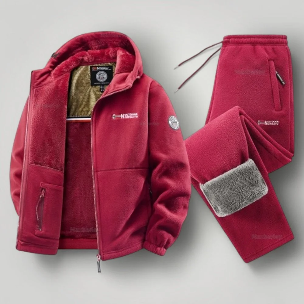 Elegante conjunto de forro polar - Imagen 5