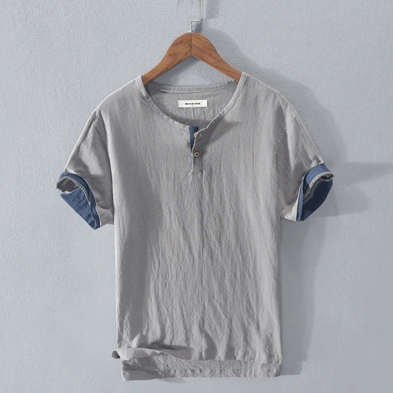 Camisa elegante de verano de algodón - Imagen 6