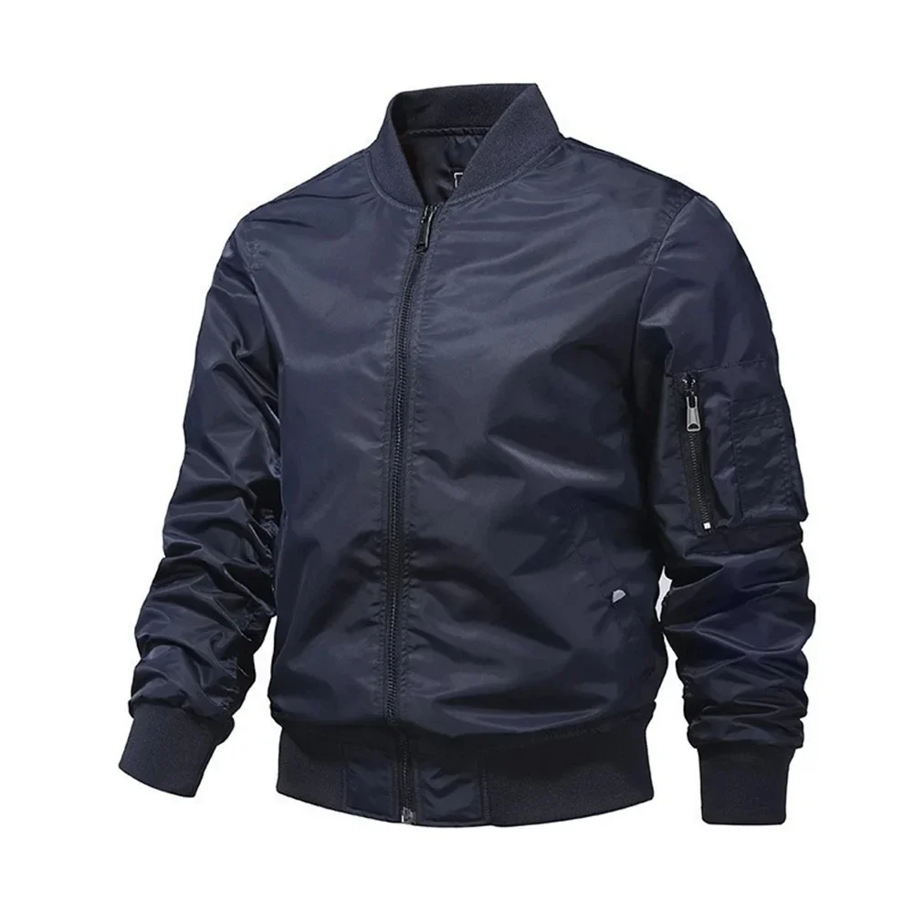 Chaqueta bomber informal para hombre - Imagen 8