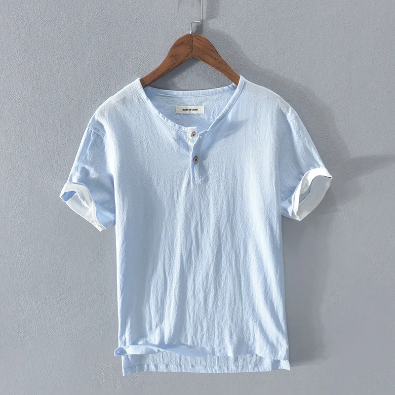Camisa elegante de verano de algodón - Imagen 4