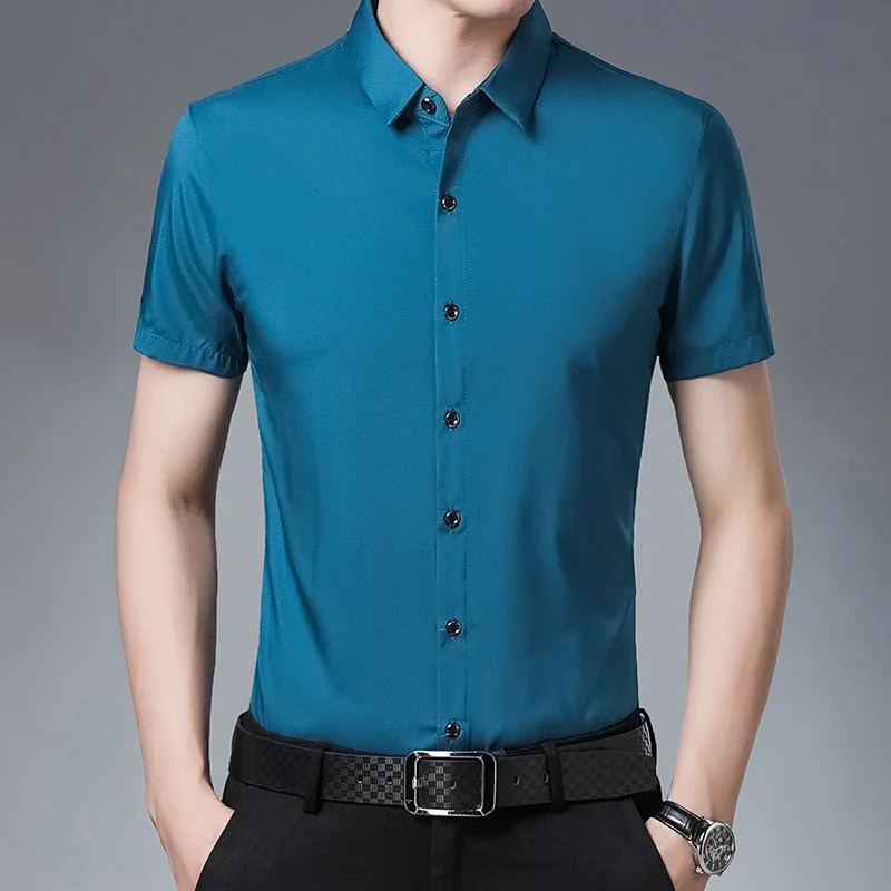 Camisa de manga corta de estilo «business casual» - Imagen 6