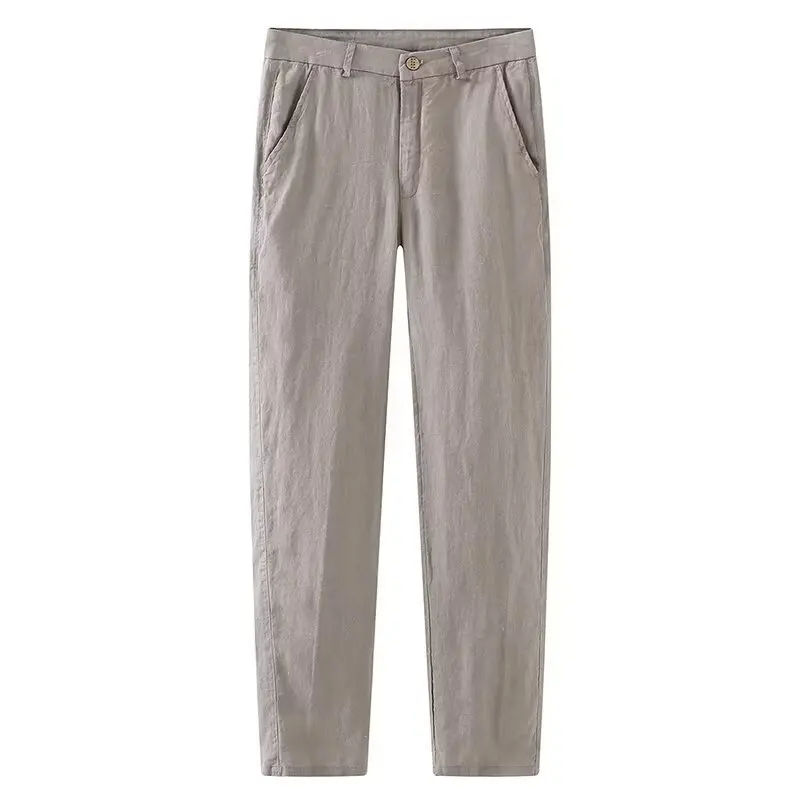 Pantalones informales de lino - Imagen 5