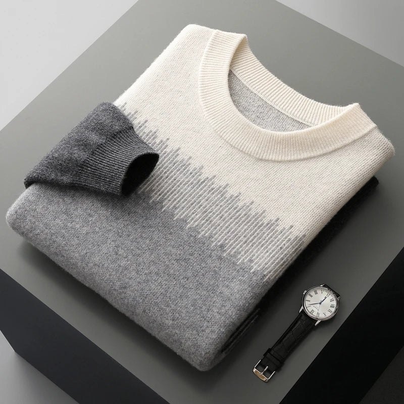 Jersey de lana merina para hombre - Imagen 6