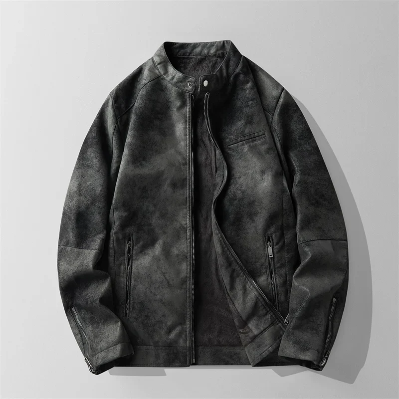 Chaqueta de cuero elegante - Imagen 5