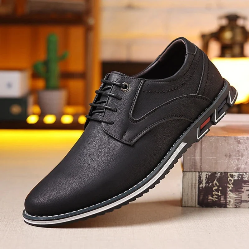 Zapatos de cuero italianos - Imagen 8