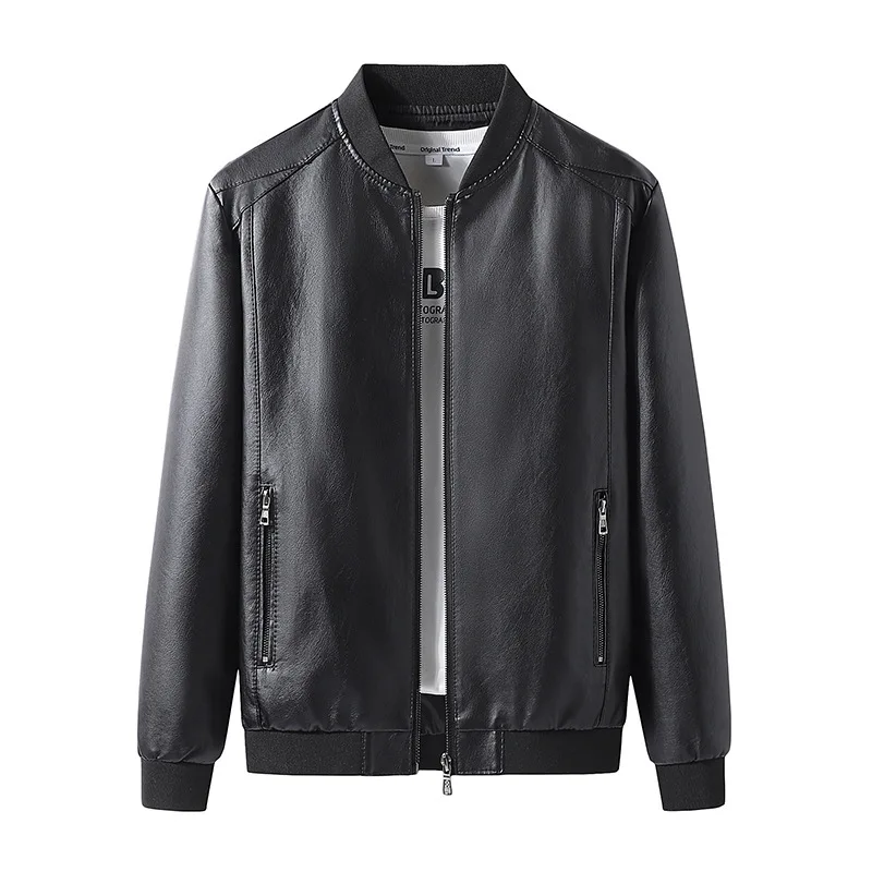 Chaqueta de cuero elegante - Imagen 5