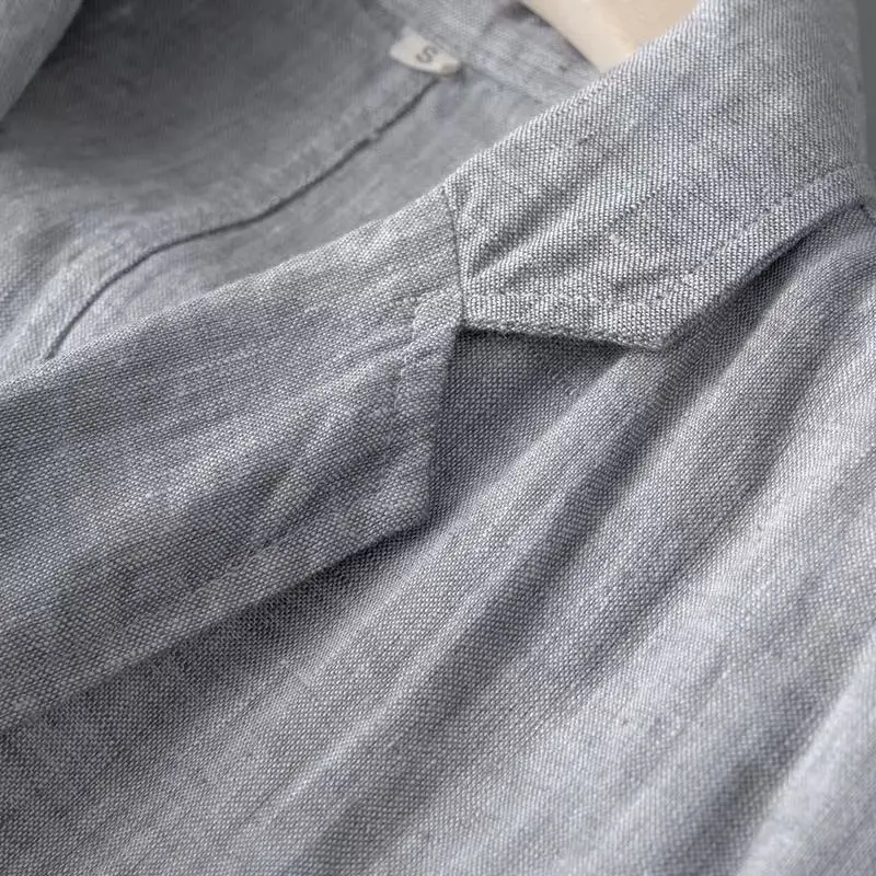 Elegante chaqueta de lino - Imagen 8